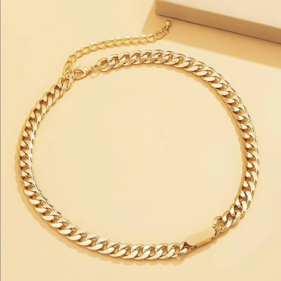 Stainless Steel Cuban Chain Necklace - Picture 3 of 4